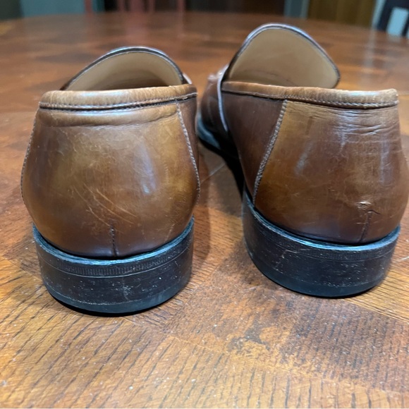 JOHNSTON & MURPHY DOMANI ITALIAN MEN’S LEATHER DRESS SHOES - Picture 6 of 14